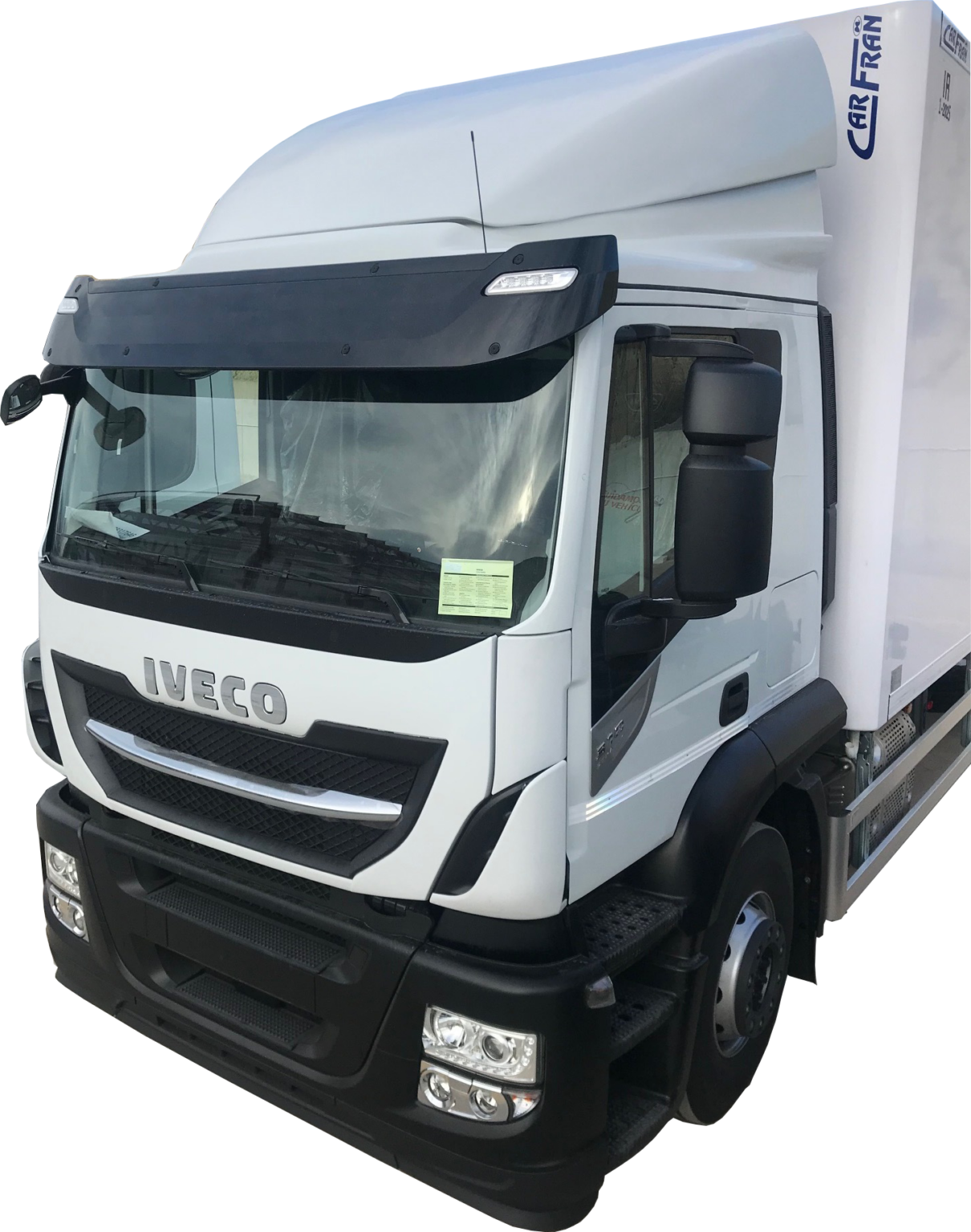 Deflector Integral Regulable Techo Bajo Cabina Con Litera Iveco Stralis