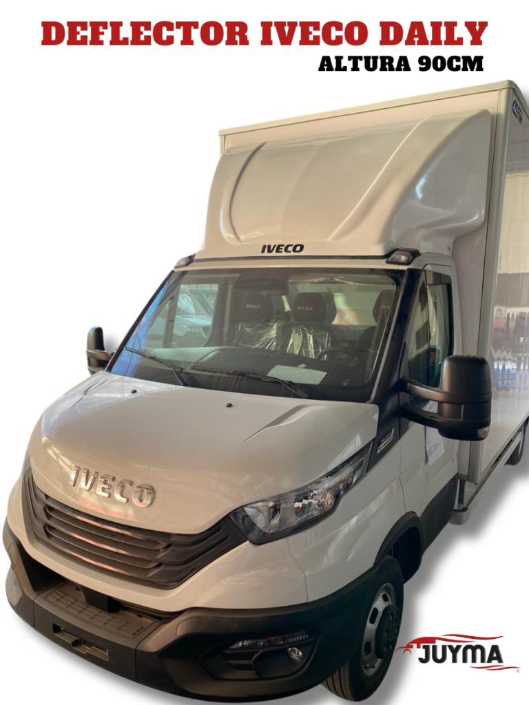 Déflecteurs D'Air Avant Pour IVECO Daily 1989-1999 - Paire, Gris, Compatible Anti-Pincement - 4